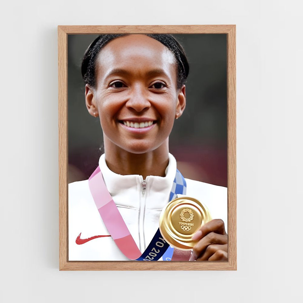 Poster L'Étoile de Dalilah – affiche Athlétisme (vue 4)